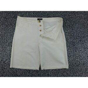 A.P.C.‎ Tailored Cotton Shorts Mens S Cream Button Fly 5-Pocket Designer